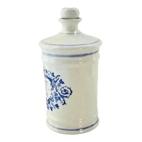 VTG Paul Masson Brandy Decanter Spirit Vini Vitis White Blue Jose Moya Series 75 - Picture 5 of 12